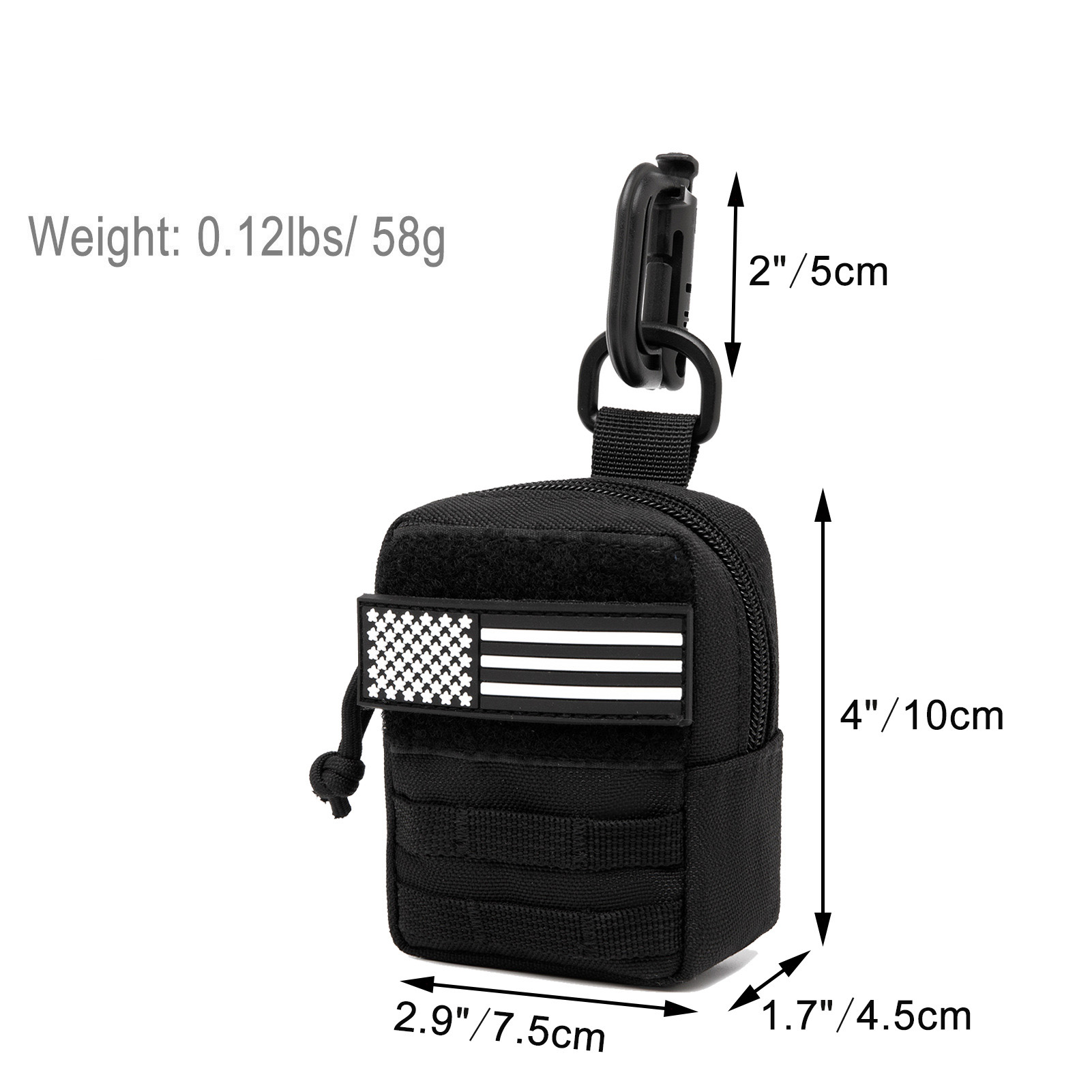 Outdoor Mini MOLLE Pouch Utili - Edc Carry Fanny Pack 评论和价格