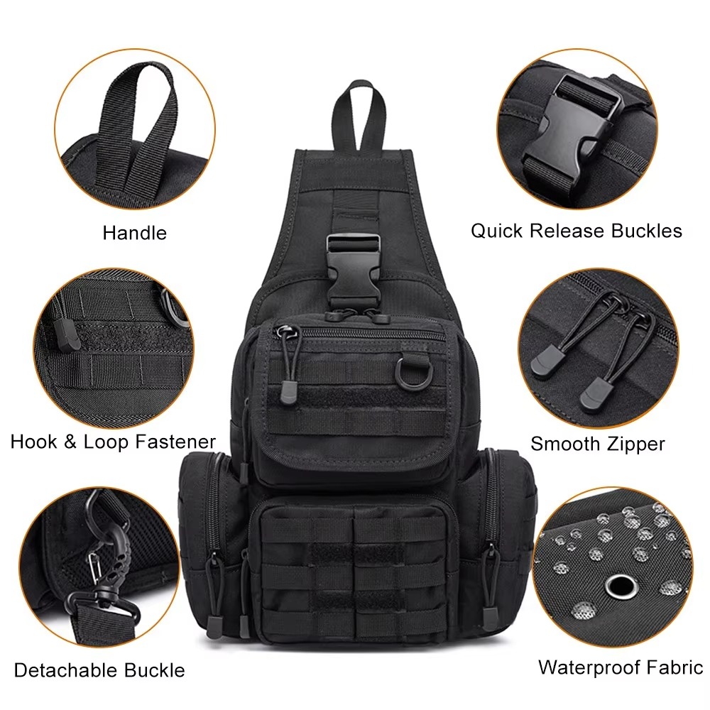 Tactical Pistol Bag Concealed  - Edc Concealed Carry Sling Bag 评论和价格